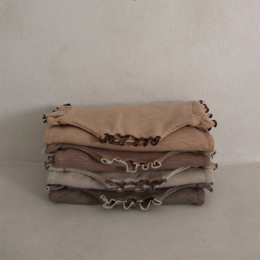 Completo a costine con maglia e leggings