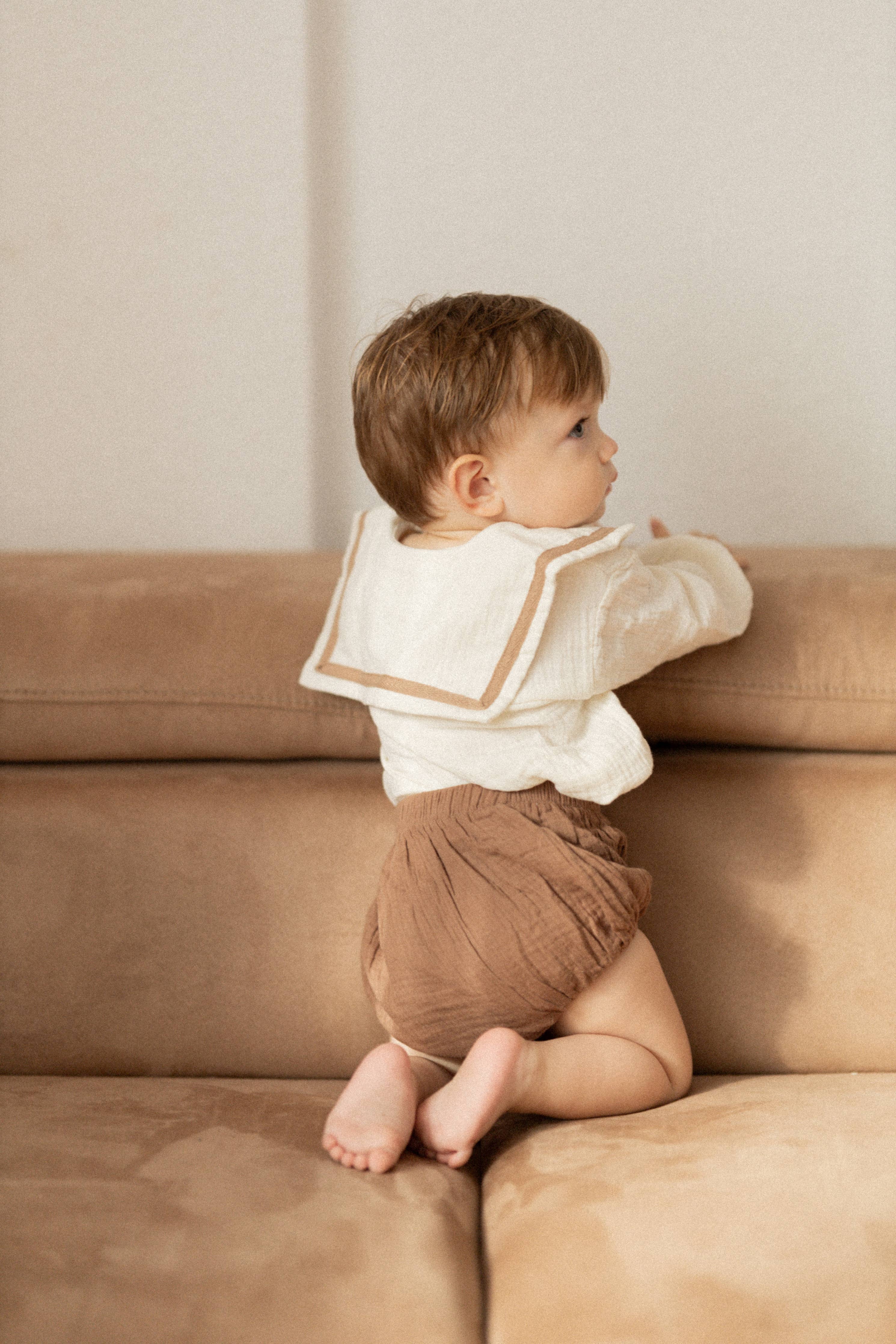 Completo in mussola con camicia e culotte